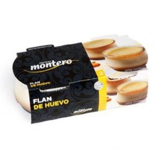 Flan de Huevo Pack 2 x 125 grs. POSTRES TRADICIONALES