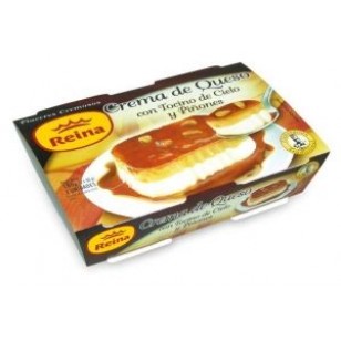 Crema de Queso con Tocino de Cielo y Piñones Pack-2 x 90 gr.