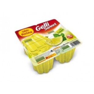 Gelatina Limón Pack-4 x 100 gr.